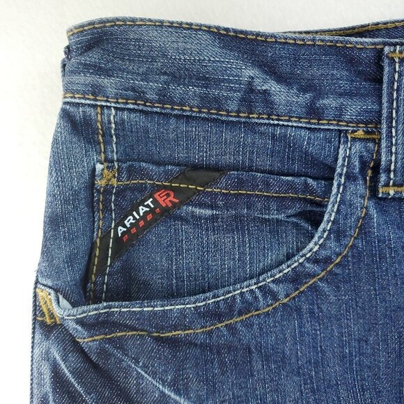 Ariat Work FR M3 Flame Resistant Jean Loose Straight CAT2 "33x30" Real 35x29 New - Picture 3 of 13